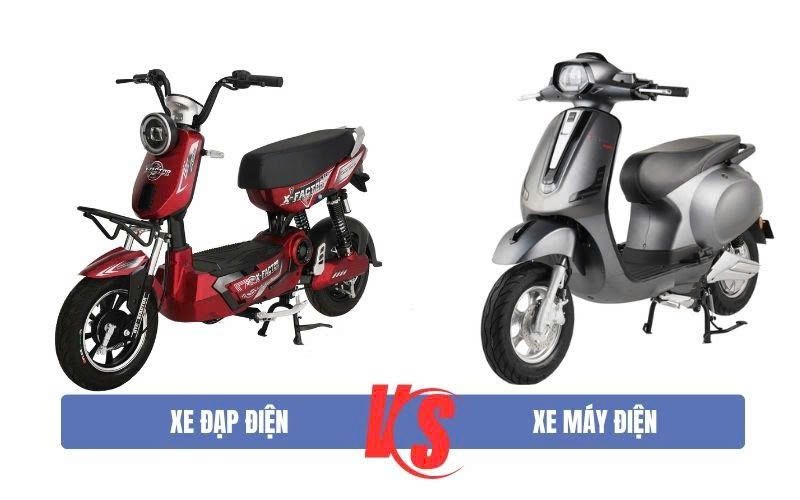 Hướng dẫn cách phân biệt xe đạp điện và xe máy điện