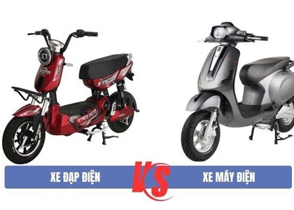 Hướng dẫn cách phân biệt xe đạp điện và xe máy điện