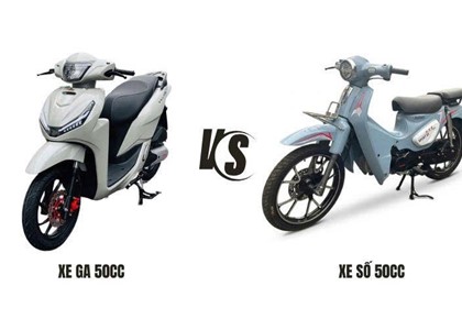 So sánh chi tiết xe ga 50cc và xe số 50cc: Nên chọn loại nào?
