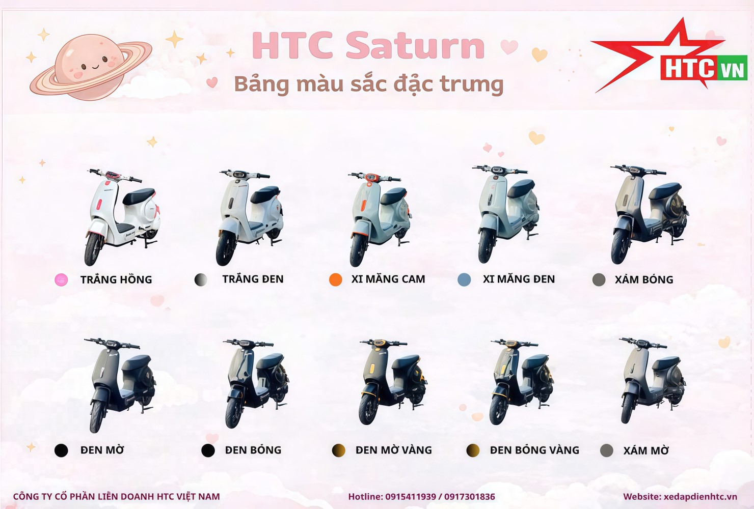 HTC Saturn - Tinh tế thanh lịch
